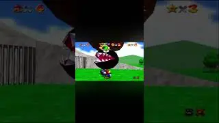Super Mario 64 Releasing the Chain Chomp