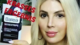 LIVE TEST😱 SCHWARZE NOSESTRIPS von BALEA 🌑 👀👍👎