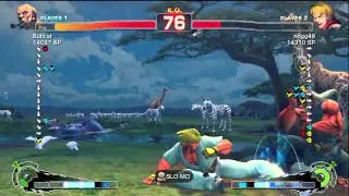 Bullcat [Gouken] vs nogg48 [Ken] SSF4 Japanese Online Ranked Matches - TRUE-HD
