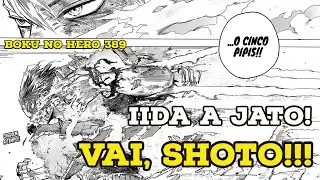 Shoto CHEGOU DE JATINHO!!! - Boku no Hero Academia#389 (MANG&Aacute; REACT)