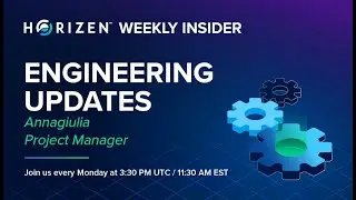 Weekly Engineering update