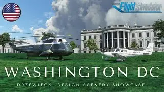 Microsoft Flight Simulator 2020 | Drzewiecki Design Washington DC | Cinematic Scenery Showcase