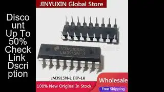10-100Pcs LM3915N LM3915N-1 LED Bar Chart Display Driver Chip DIP-18 IC In Stock Wholesale