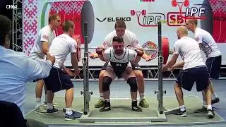 Adam Keane - 650kg 23rd Place 83kg - IPF World Classic Powerlifting Championships 2017