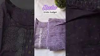 #trending I purchased this Kurta Set from Meesho under budget #meesho #ytshorts