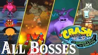 Crash Bandicoot: The Wrath of Cortex // All Bosses