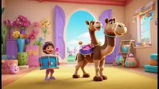 Oops! The Baby Camel Dropped the Drum | Nursery Rhymes for Kids & Baby Songs