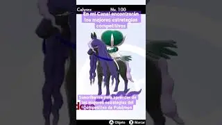 #estrategia #pok&eacute;moncompetitivo #pok&eacute;mon #pok&eacute;monescarlata Calirex estrategia competitivas