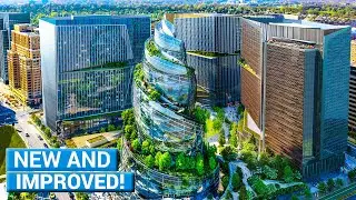HQ2 The Helix! Amazon's New $2.5BN Headquarters in Arlington!