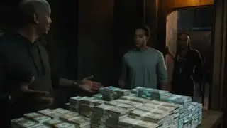 funny scene roman found money in hiding Mr nobody | fast & furious 9 (2021) Indonesian subtitles