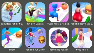 Body Races Android Games: Fat 2 Fit Run Game, Twerk Race 3D, Body Race, Fat 2 Fit Challenge &+