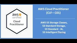AWS #S3 Storage Classes - I, S3 Standard || #Standard-IA || Intelligent tiering || Hindi || #aws