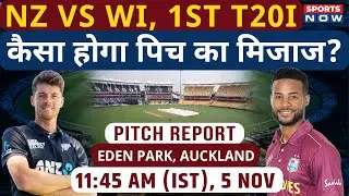 New Zealand vs West Indies, 1st T20I: Eden Park Pitch Report | Auckland Pitch Report | NZ vs WI