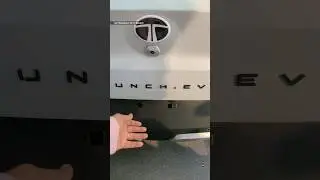 2024 Tata Punch EV BOOT SPACE #electriccar #shorts