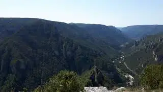 Panorama du point sublime, Gorges du tarn (Loz&egrave;re )
