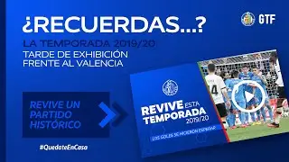 ¿Recuerdas...? Jornada 23 temporada 19/20 | Getafe vs Valencia