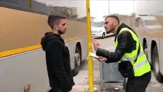 Emigrantet ne itali : kur i jep emrin e gabuar kontrollorit te biletave