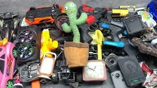 Breaking and opening Toys and car motor for DIY fan 🪭🚗🚘