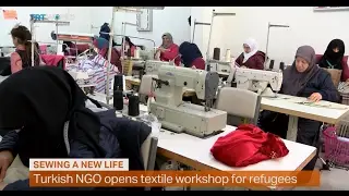 Money Talks: Turkish NGO opens textile workshop for refugees in Hatay