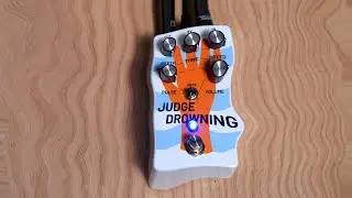 JUDGE Drowning Pedal - Boosted Vibrato - 2 voices - Pew Pew demos