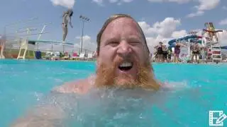 Pool time at Freedom Springs in Greenwood, IN