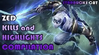 League of Legends - Zed KILL COMPILATION