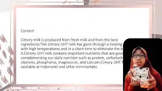 PROMOTION CIMORY'S UHT MILK👩&zwj;💼|| ENGLISH TASK🙂👩&zwj;💼