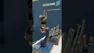 Interviewing the creators of a robotic hand at #GTC25 | #nvidia #robotics