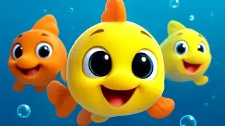 Happy Fish Song 🐠🎶 | Baby Shark Style | Kids  Song#KidsSongs#YouTubeKids#KidsToddlerSongs#Cartoon3D#