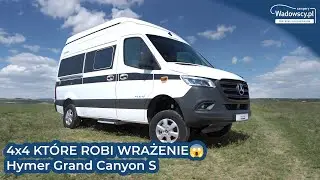 4x4 KTÓRE ROBI WRAŻENIE 😱 Hymer Grand Canyon S
