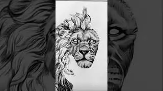 How to draw a lion # how to draw a tiger # Drawing a Lion #Short