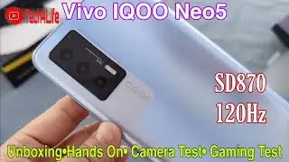 Vivo iQOO Neo5 Unboxing, Hands On, Camera Test and Gaming Test | Forget about Redmi K40? | Tech4Life