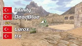 AGHL 2vs2 | infinity & DeadBlue vs Lurox & trx^ @ dm_dust2