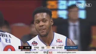 【HIGHLIGHTS】 James Kelly H/L | Orions vs Elephants | 20161106 | 2016-17 KBL