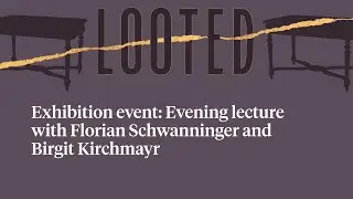 Exhibition event: Evening lecture with Florian Schwanninger and Birgit Kirchmayr