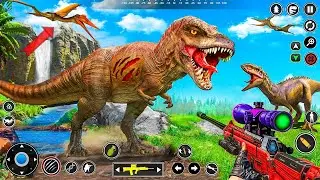 Real Dinosaur Shooting Games | Android Gameplay