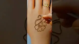 🌸 Minimal Mehndi Design for Girls | Modern Henna Art 2026