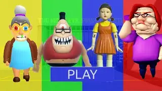 EVIL GRANDMA VS MR.STINKY VS DOLL VS BETTY(OBBY)-ROBLOX OBBY SPEEDRUN