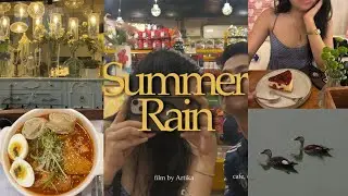 nature walks🎋🦆🦌, rainy cafe run🍜, new haircut 💇🏻&zwj;♀️| 📍Delhi
