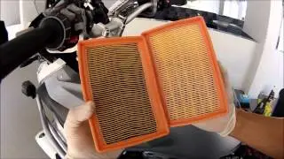 R1200GSW Full Service Air Filter Change Part Four