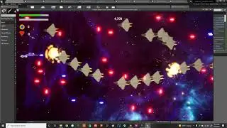 SHMUP Magic Creator bullet hell stress test Unreal Engine 4.21