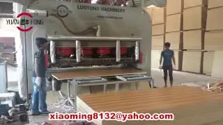 Melamine press/Pre-lamination board machine/Melamine presses