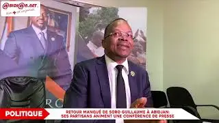 Retour manqué de Soro Guillaume à Abidjan  ses partisans animent une conférence de presse