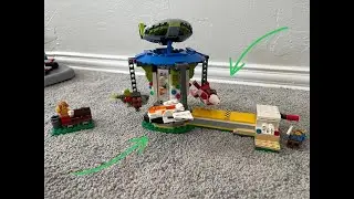 This LEGO creator 3in1 fairground carousel set can be very interactive!