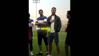 Ronaldo's Advice For The Younger Generation ⚽😮&zwj;💨