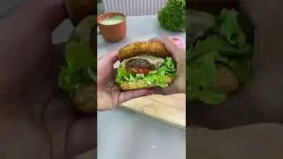🍔 HAMBURGER FITNESS 🥩  #desafio30dias #alimentacaosaudavel #receitasfit #saude #bemestar