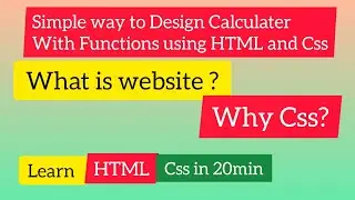 I Built a Calculator Using Only HTML & CSS #html #css #viralvideo #trendingtopic