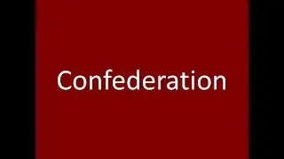 Confederation | Visual Dictionary