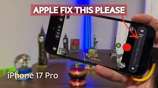 Проблема с автофокусом на Apple iPhone 17 Pro ProRes RAW 60FPS
