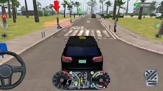 City Taxi Sim 3D - Realistic Car Driving Games Android iOS Gameplay